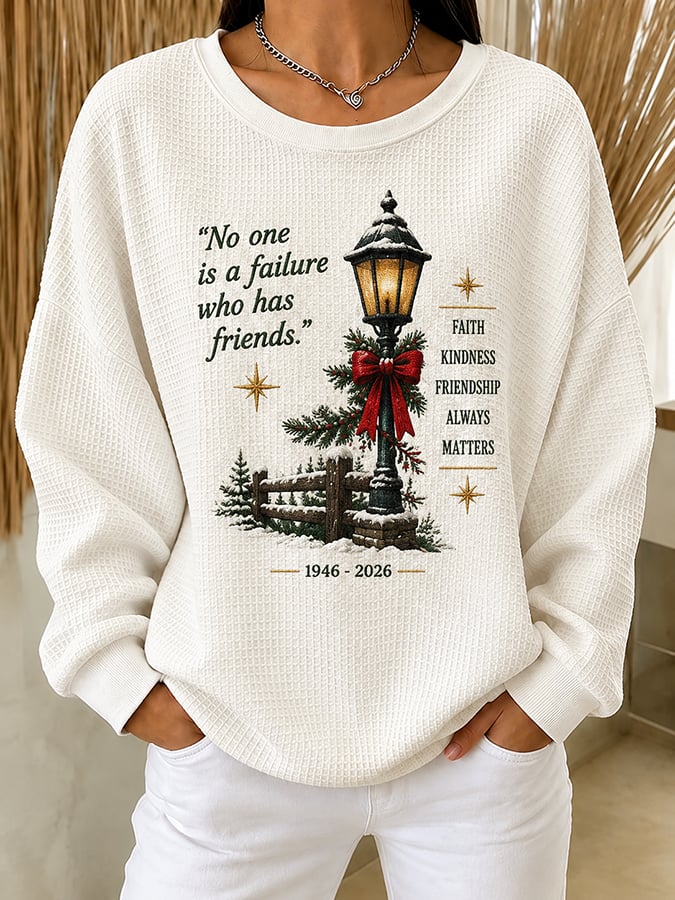 Women's Christmas Printed Casual Sweatshirt